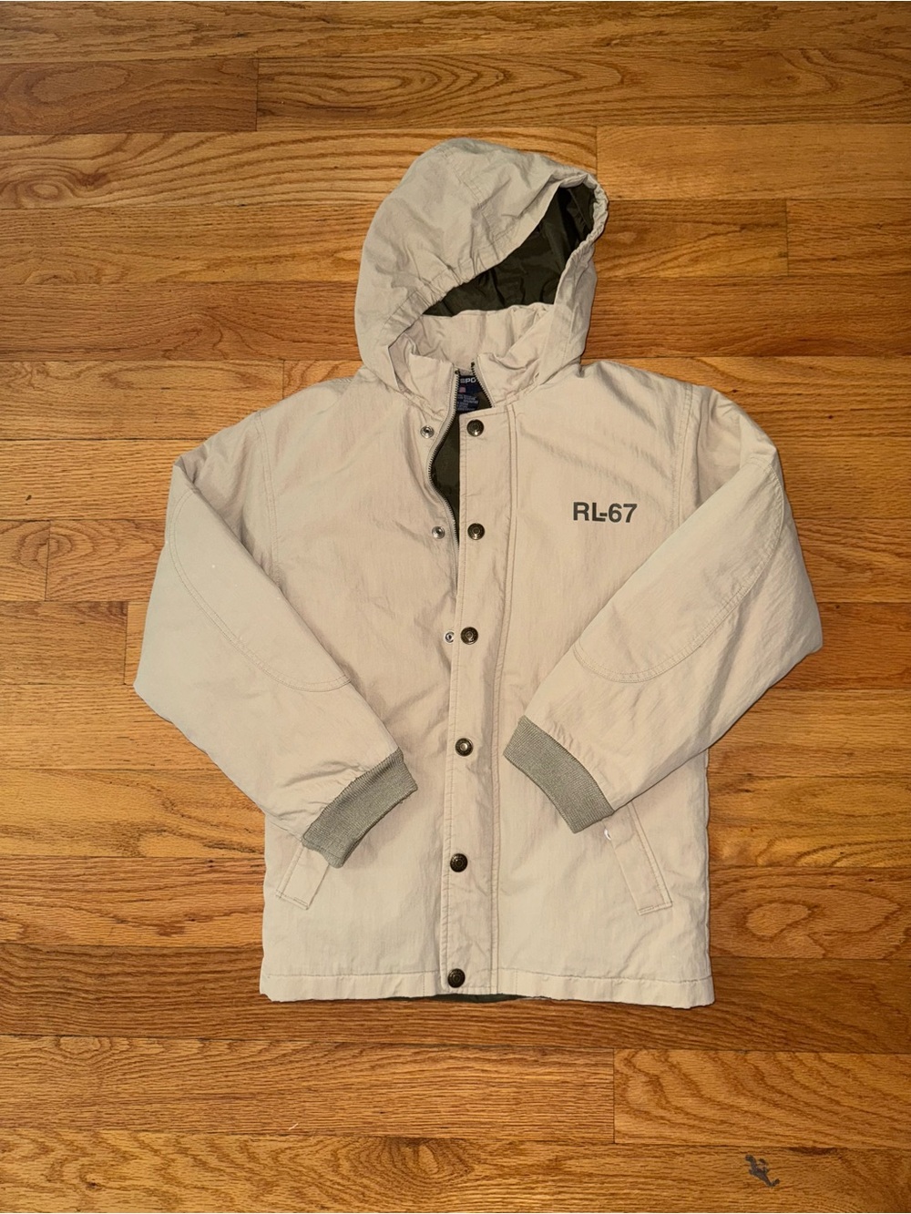 Vintage polo down jacket